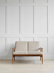 Sofa dzielona Fox w tkaninie Cord Creme