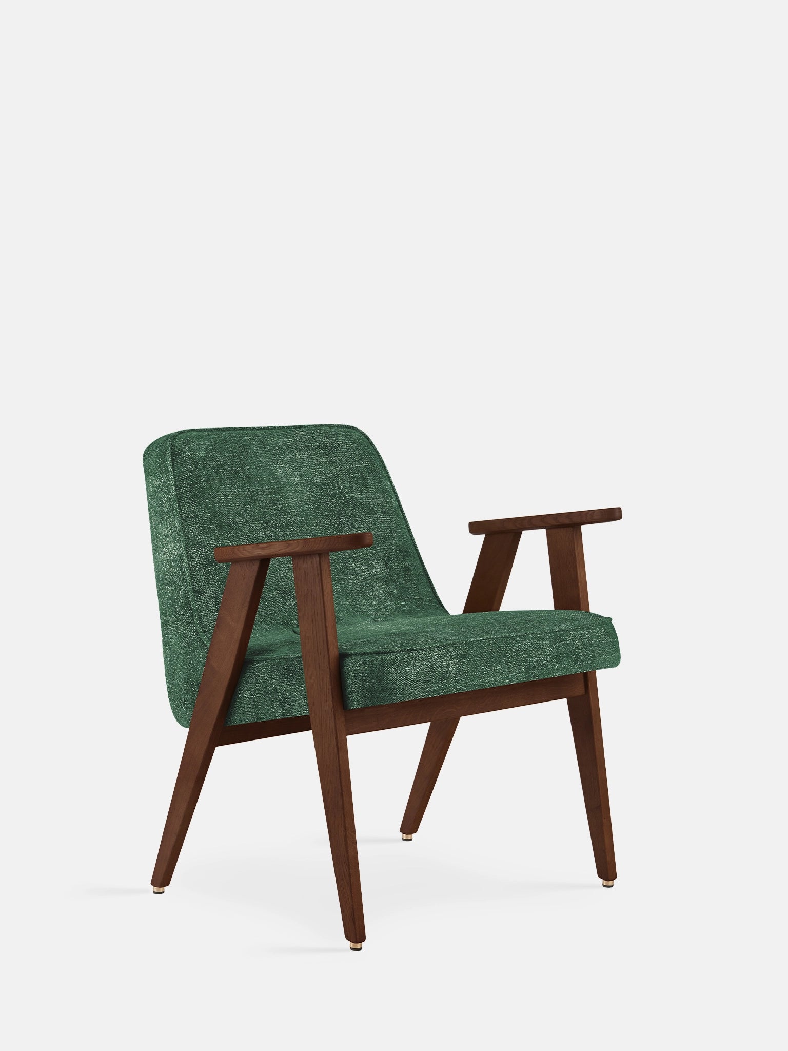366 Armchair in Marble Bottle Green