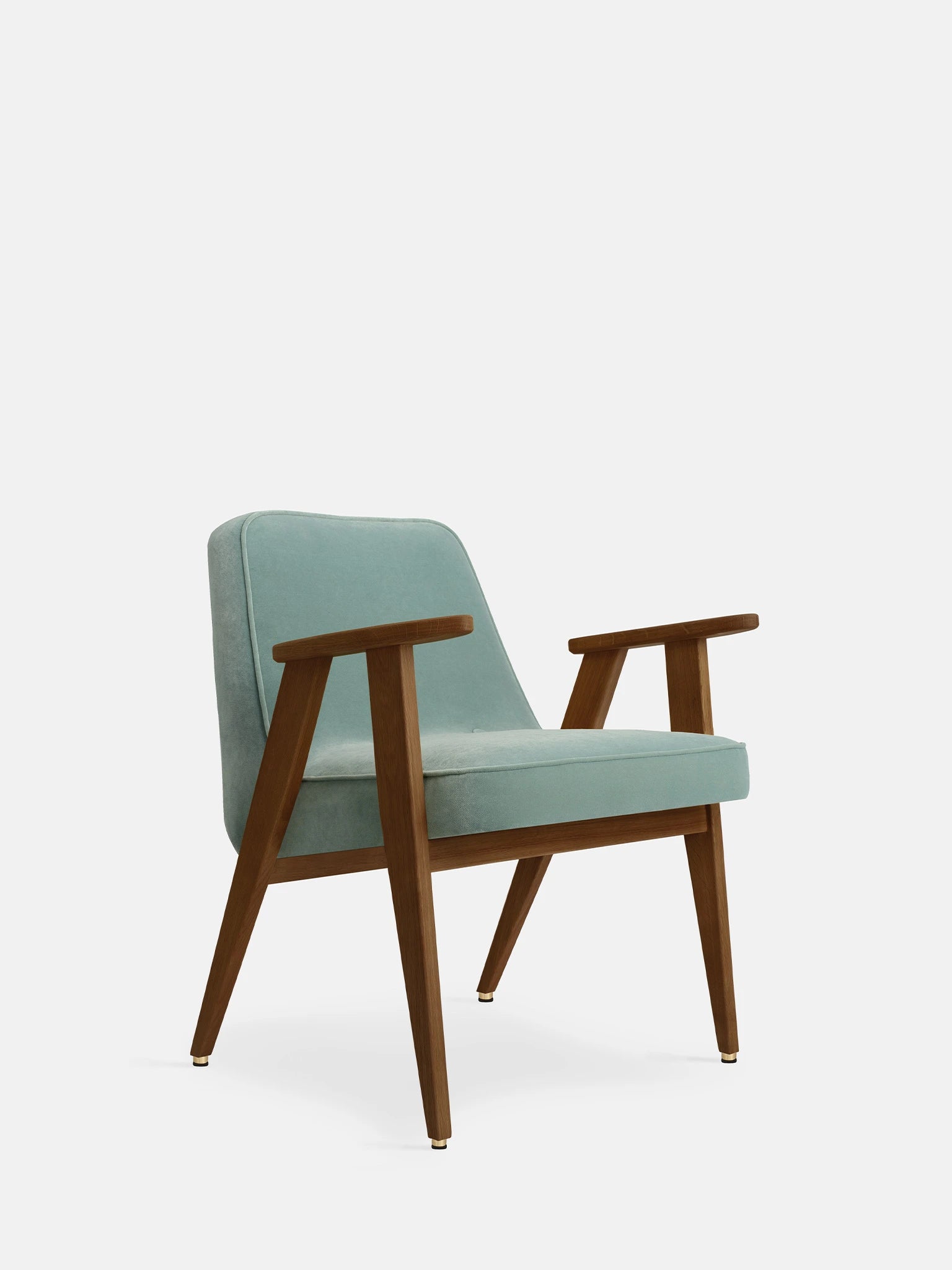 Fotel 366 w tkaninie Velvet Mint