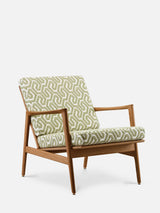 Stefan Lounge Chair in Coffee Olive