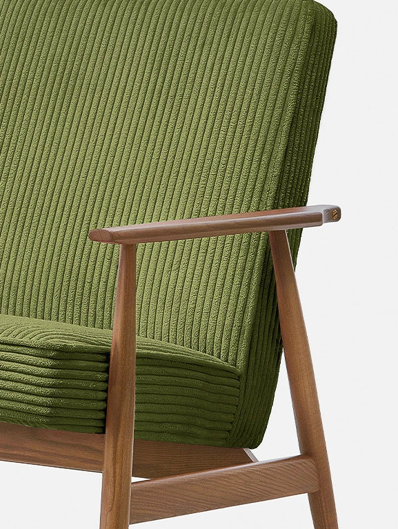 Fox Lounge Chair in Cord Grass
