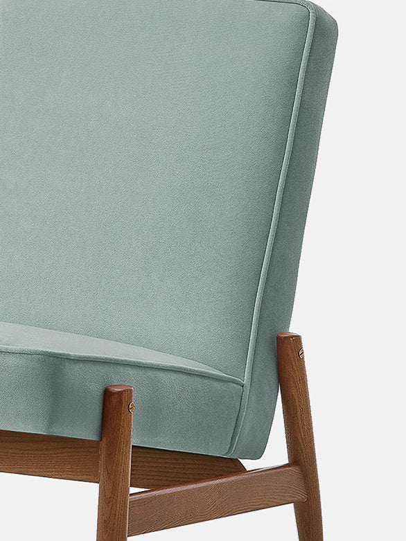 Fauteuil Club Fox en tissu Velvet Mint