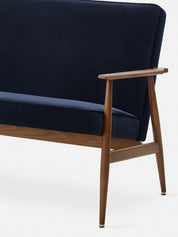 Sofa Fox w tkaninie Velvet Indigo