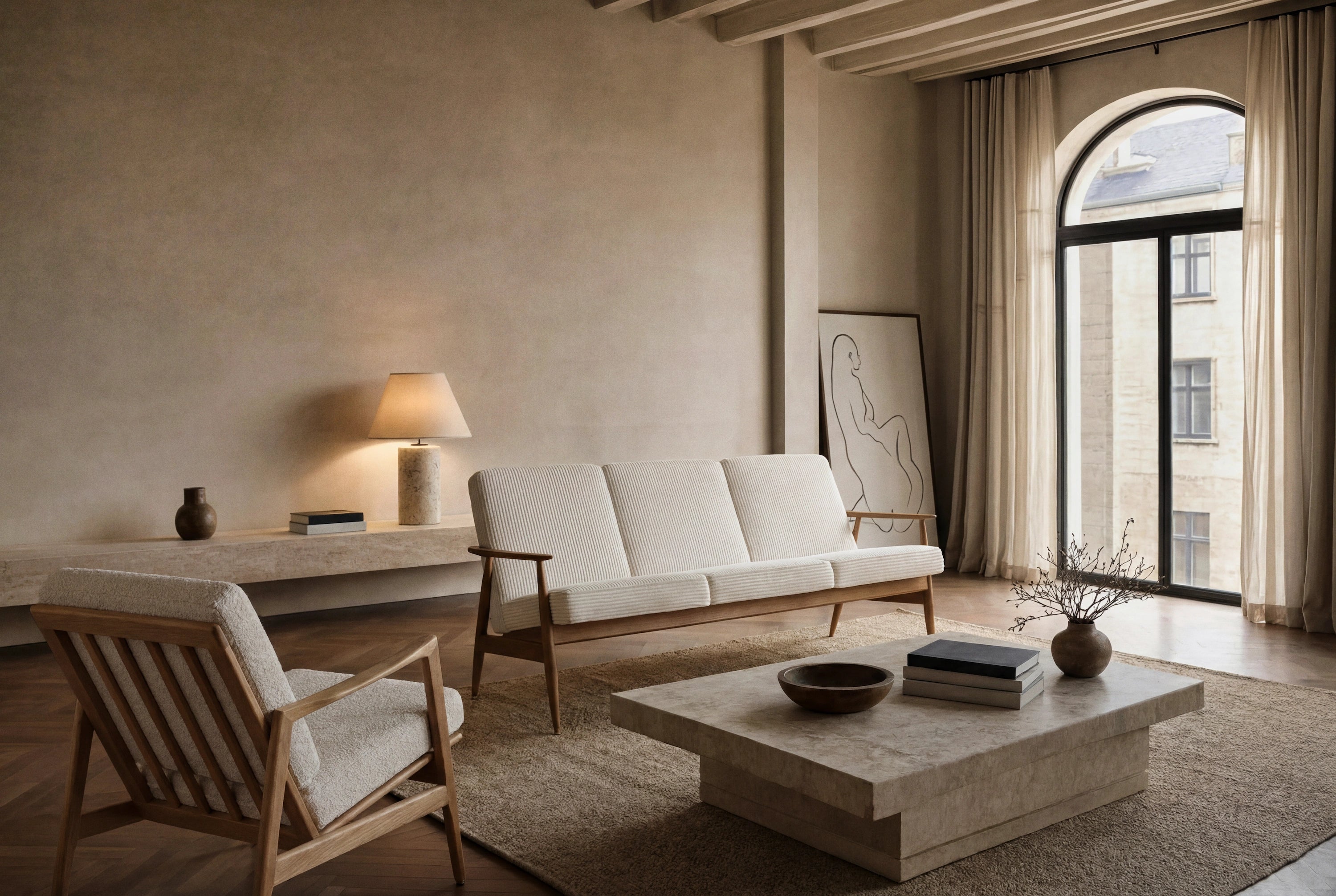 Fox_3_Seater_Cord_Creme_Stefan_Armchair_Boucle_Creme-1.webp