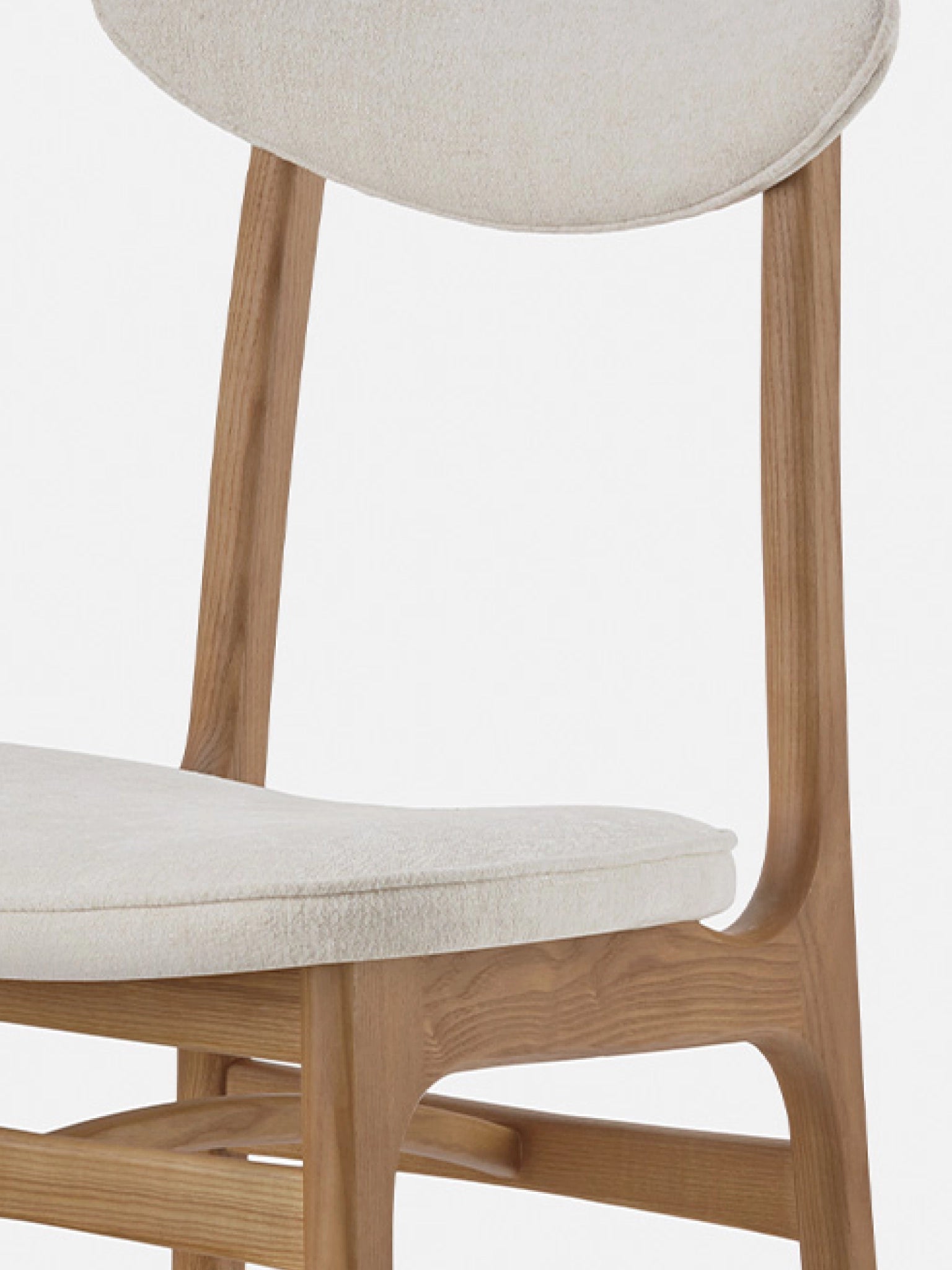 Chaise 200-190 en tissu Marble White