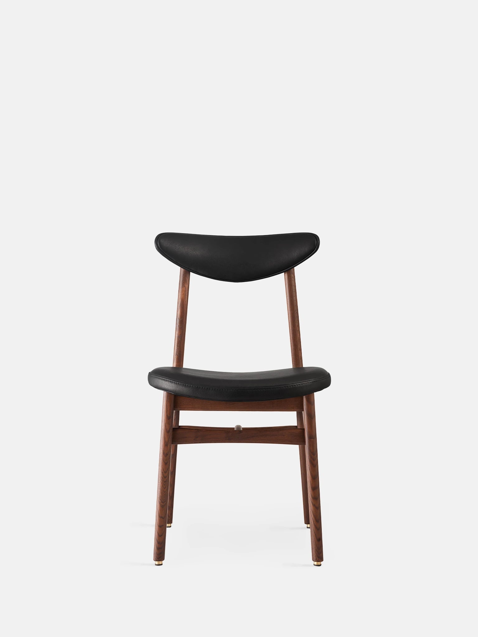 Krzesło 200-190 w wykończeniu Natural Leather Black