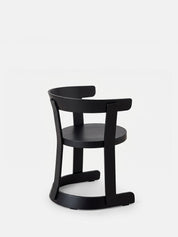 Hourglass Chair Timber Black