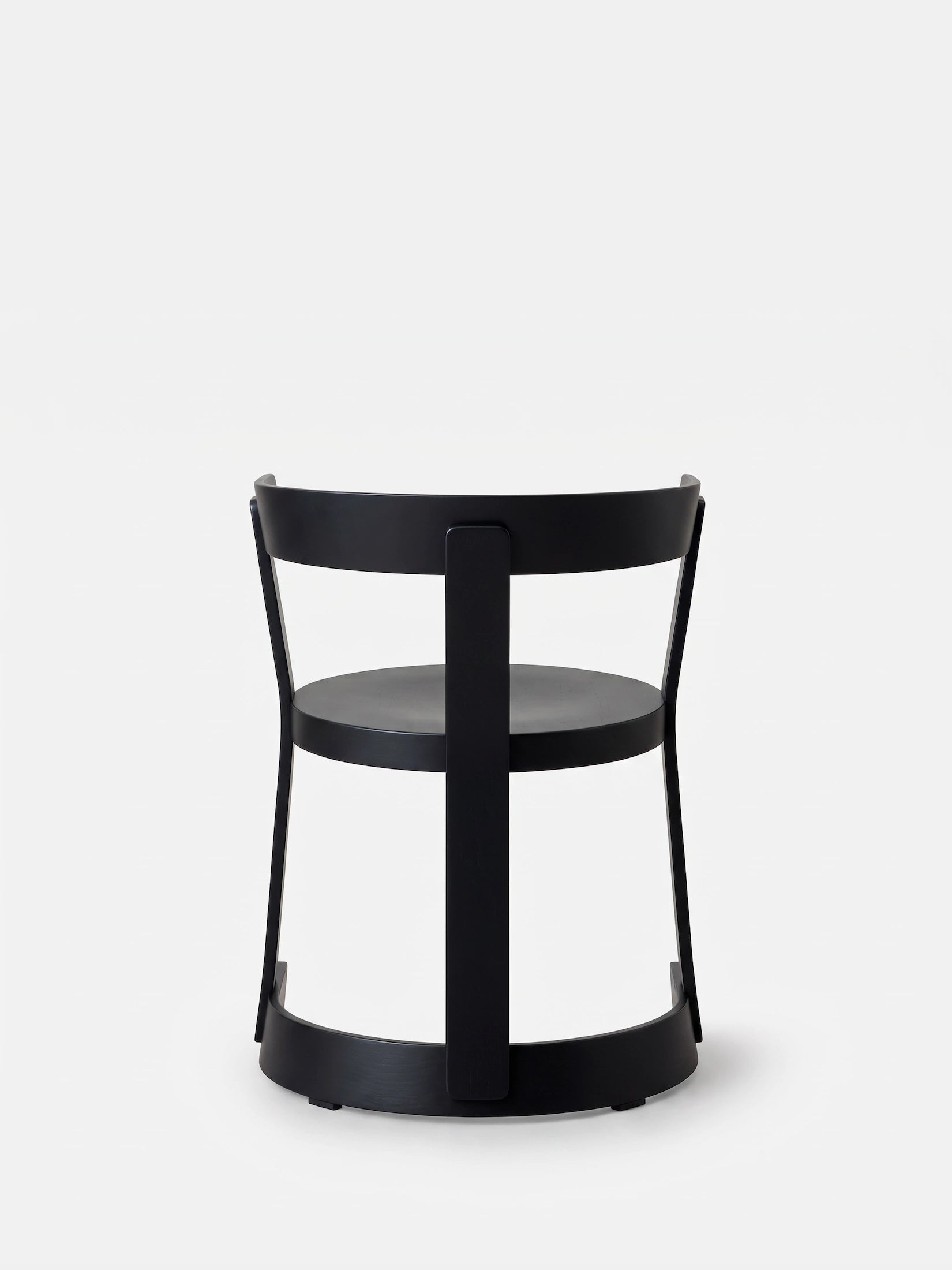 Hourglass Chair Timber Black