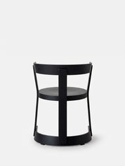 Hourglass Chair Timber Black