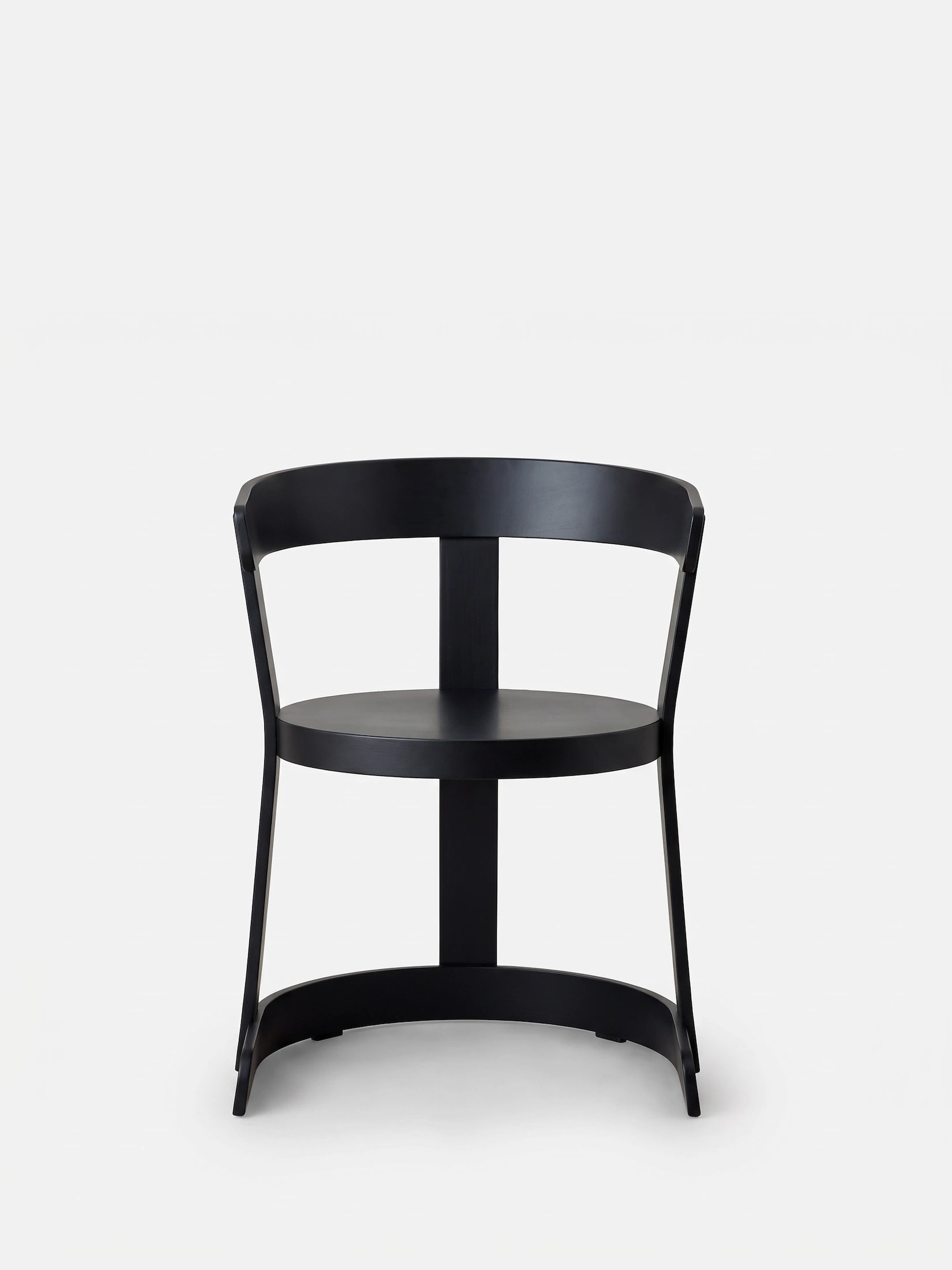 Hourglass Chair Timber Black