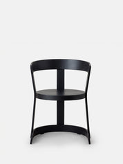 Hourglass Chair Timber Black