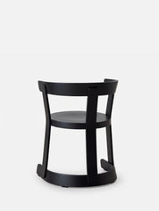 Hourglass Chair Timber Black