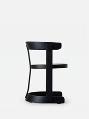 Hourglass Chair Timber Black
