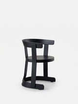 Hourglass Chair Timber Black