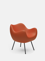 Fauteuil RM58 Mat en finition Orange
