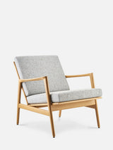 Stefan Lounge Chair in Grain Ciel