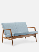 Stefan 2-Seater in Boucle Blue