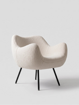 Stock Sale: RM58 Soft Armchair in Teddy Snow