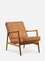 Stefan Lounge Chair in Uroko Roux Casamance
