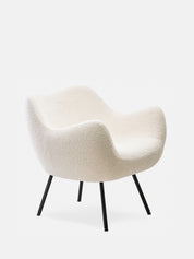Fotel RM58 Soft w tkaninie Boucle Creme