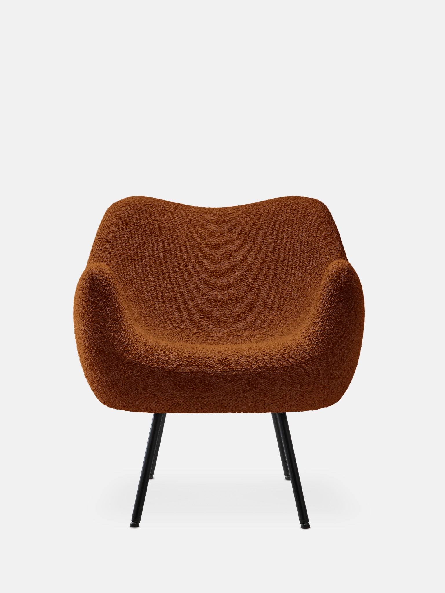 Fotel RM58 Soft w tkaninie Boucle Sierra