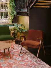 Bunny Armchair in Velvet Sierra