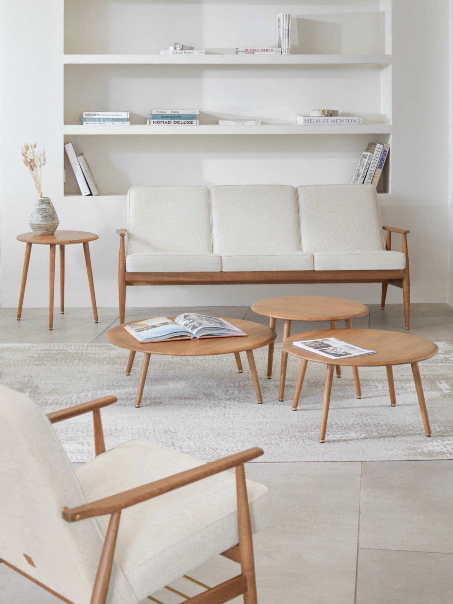 Okrągły stolik Fox H