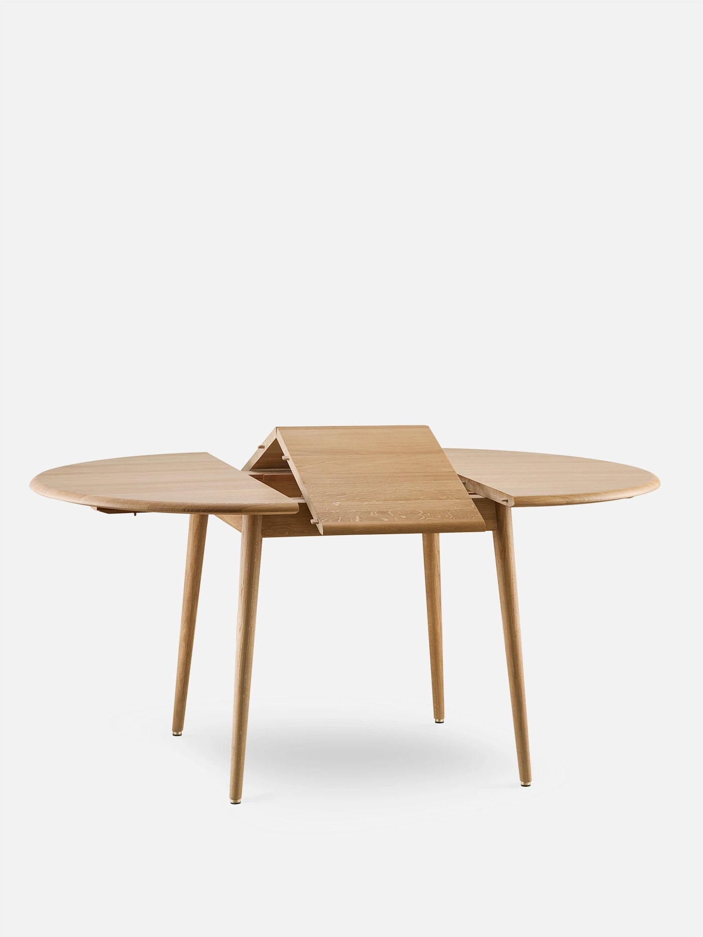 Metal Fox Table Fox Round Extendable Dining Table 110 – 366 Concept