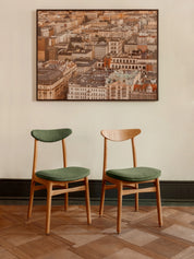 200-190 Chair in Boucle Bottle Green