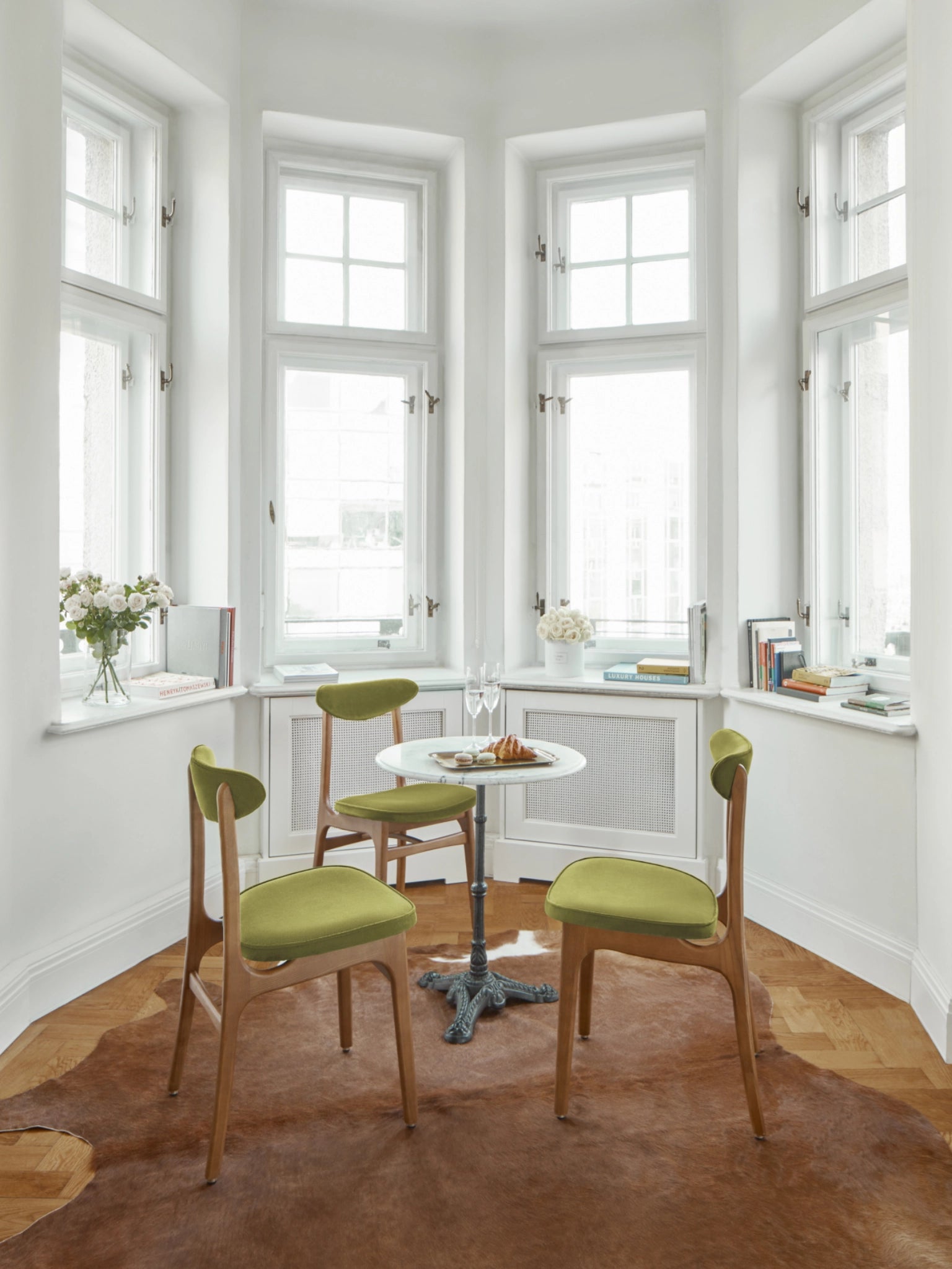 Chaise 200-190 en tissu Velvet Mint