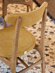 200-190 Chair in Boucle Bottle Green