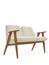 Canapé 2 places 366 en tissu Boucle Creme