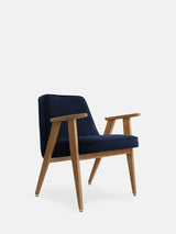 366 Armchair in Velvet Indigo