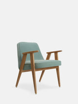 Fauteuil 366 en tissu Velvet Mint