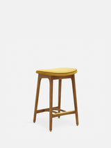 Stołek barowy 200-190 S/65 w tkaninie Velvet Mustard