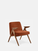 Bunny Armchair in Velvet Sierra