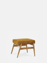 Fox Footrest in Marble Mustard