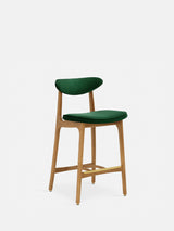 Krzesło barowe 200-190 M/75 w tkaninie Velvet Bottle Green