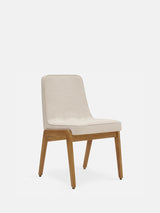 Chaise 200-125 VAR en tissu Boucle Creme